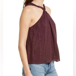 Frame Silk Halter Top size XS